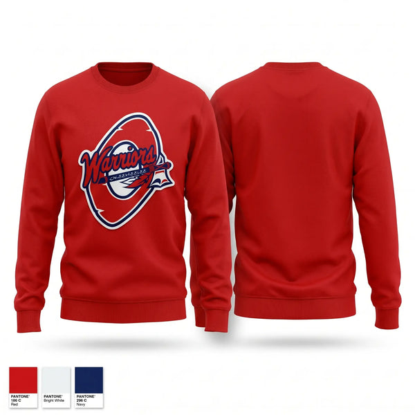 Crew Neck Sweatshirt, Okeeheelee Warriors, Baseball, Teamtime, Team time, sublimation, custom sports apparel, team uniforms, spirit wear, spiritwear, sports uniforms, custom shirts, team store, custom team store, fundraiser sports, apparel fundraiser