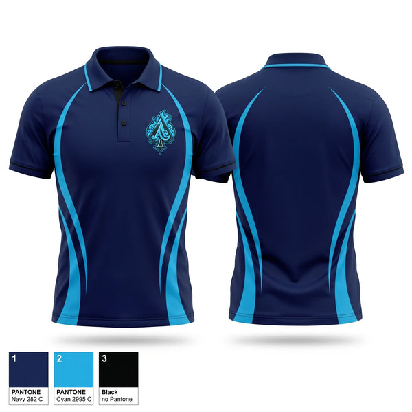 Short Sleeve Performance Polo, Aces, Softball, Teamtime, Team time, sublimation, custom sports apparel, team uniforms, spirit wear, spiritwear, sports uniforms, custom shirts, team store, custom team store, fundraiser sports, apparel fundraiser