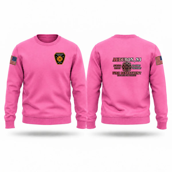 Crew Neck Sweatshirt, Audubon, Fire Department, Teamtime, Team time, sublimation, custom sports apparel, team uniforms, spirit wear, spiritwear, sports uniforms, custom shirts, team store, custom team store, fundraiser sports, apparel fundraiser