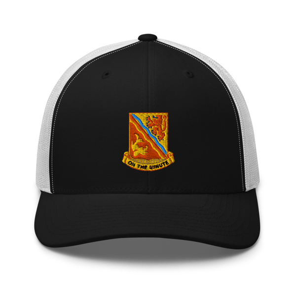 Bravo Battery 6th BN 37th FAR 84509561 Retro Trucker Hat | Yupoong 6606