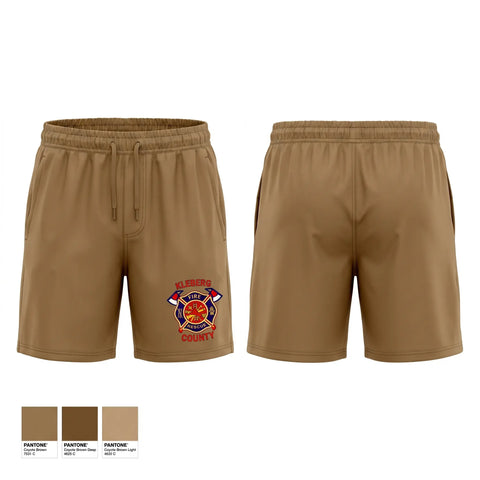 Athletic Shorts With Pockets, Kleberg County Fire & Rescue, Fire Department, Teamtime, Team time, sublimation, custom sports apparel, team uniforms, spirit wear, spiritwear, sports uniforms, custom shirts, team store, custom team store, fundraiser sports, apparel fundraiser