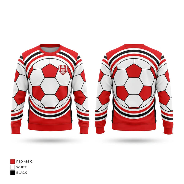 Crew Neck Sweatshirt, Trojans, Men's Soccer, Teamtime, Team time, sublimation, custom sports apparel, team uniforms, spirit wear, spiritwear, sports uniforms, custom shirts, team store, custom team store, fundraiser sports, apparel fundraiser