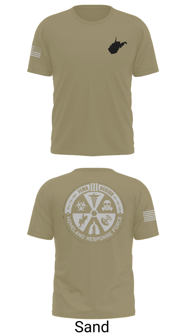 Short Sleeve Performance Shirt, Region 3 Homeland Response Force, , Teamtime, Team time, sublimation, custom sports apparel, team uniforms, spirit wear, spiritwear, sports uniforms, custom shirts, team store, custom team store, fundraiser sports, apparel fundraiser