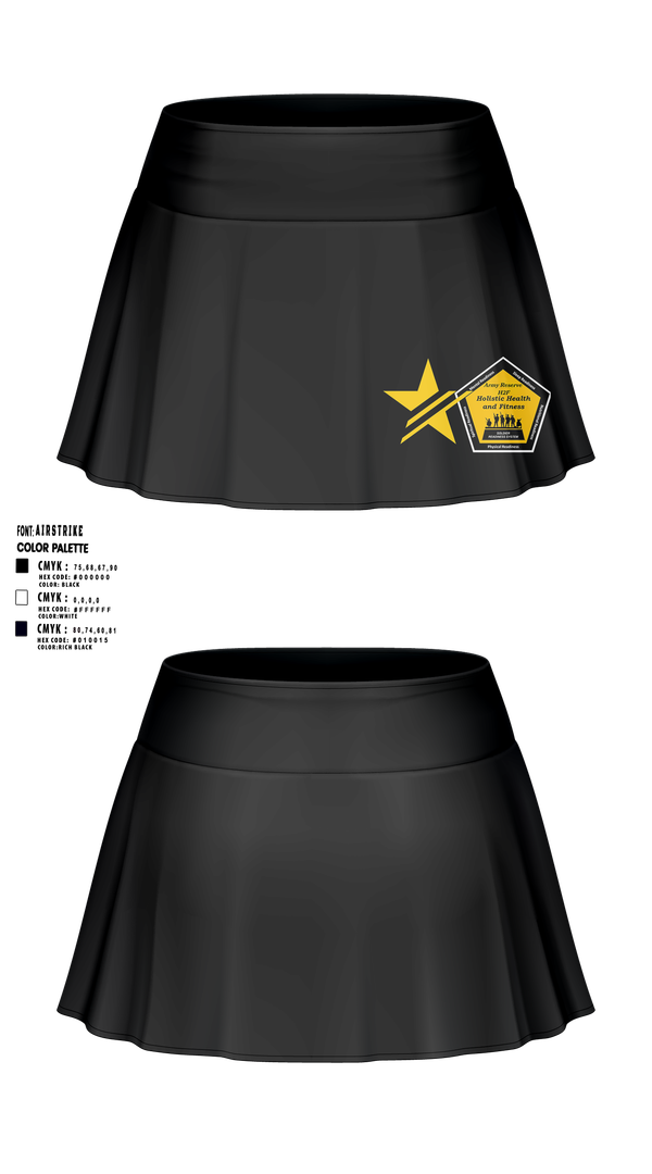 Skort, Army Reserve H2F, Army, Teamtime, Team time, sublimation, custom sports apparel, team uniforms, spirit wear, spiritwear, sports uniforms, custom shirts, team store, custom team store, fundraiser sports, apparel fundraiser