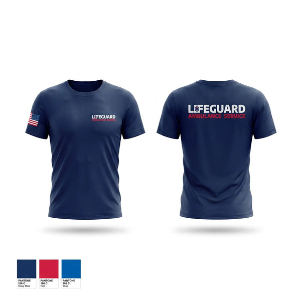 Short Sleeve Performance Shirt, Lifeguard ambulance, EMS/EMT, Teamtime, Team time, sublimation, custom sports apparel, team uniforms, spirit wear, spiritwear, sports uniforms, custom shirts, team store, custom team store, fundraiser sports, apparel fundraiser