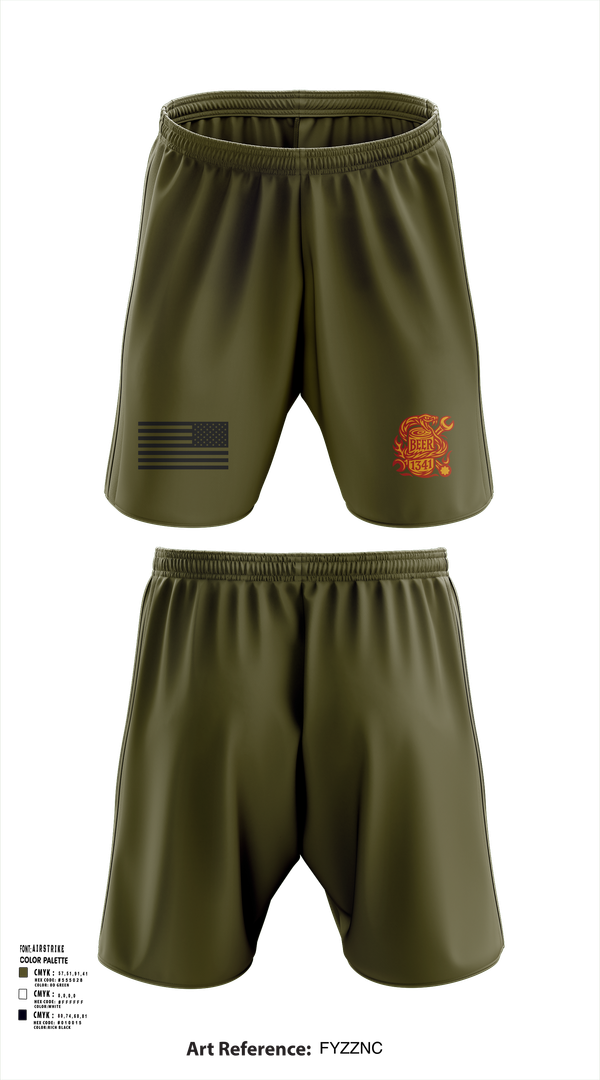Athletic Shorts With Pockets, BEER, Marines, Teamtime, Team time, sublimation, custom sports apparel, team uniforms, spirit wear, spiritwear, sports uniforms, custom shirts, team store, custom team store, fundraiser sports, apparel fundraiser