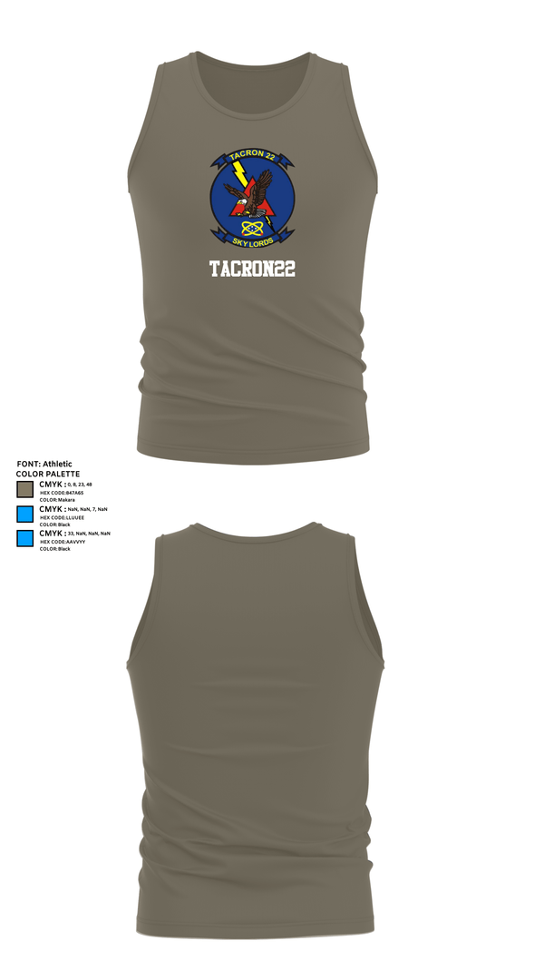 Tank Top, Tacron22, , Teamtime, Team time, sublimation, custom sports apparel, team uniforms, spirit wear, spiritwear, sports uniforms, custom shirts, team store, custom team store, fundraiser sports, apparel fundraiser
