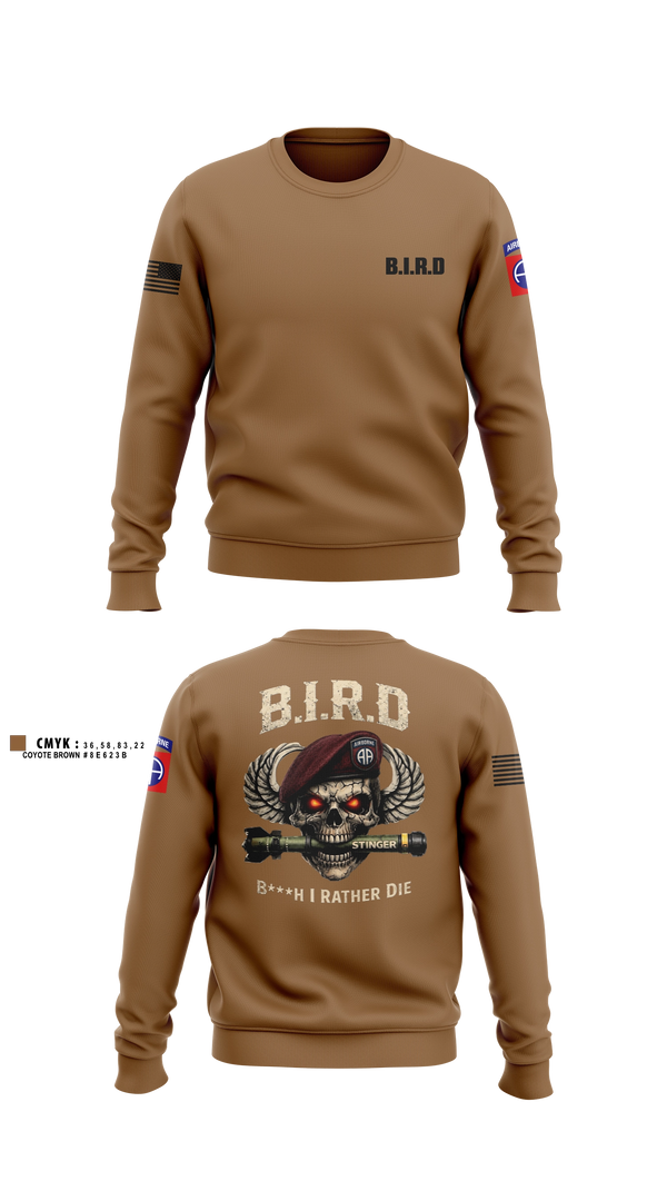 Crew Neck Sweatshirt, 3-4 adar, Army, Teamtime, Team time, sublimation, custom sports apparel, team uniforms, spirit wear, spiritwear, sports uniforms, custom shirts, team store, custom team store, fundraiser sports, apparel fundraiser
