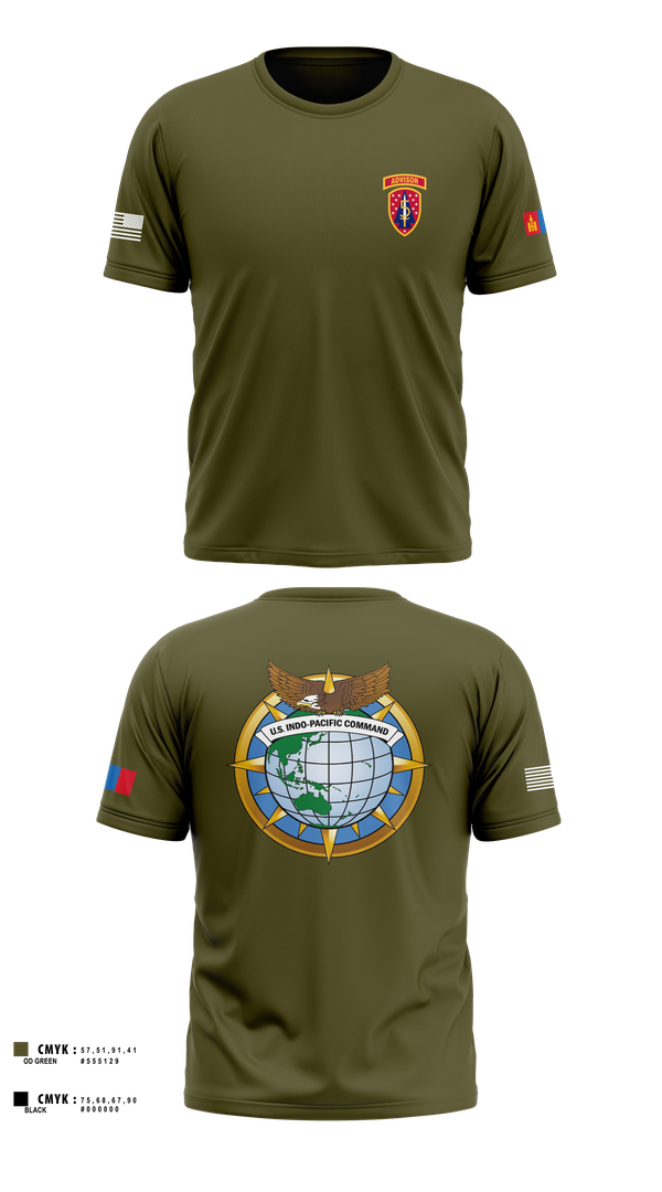 Old School Cotton Feel Shirt, 5th SFAB, , Teamtime, Team time, sublimation, custom sports apparel, team uniforms, spirit wear, spiritwear, sports uniforms, custom shirts, team store, custom team store, fundraiser sports, apparel fundraiser