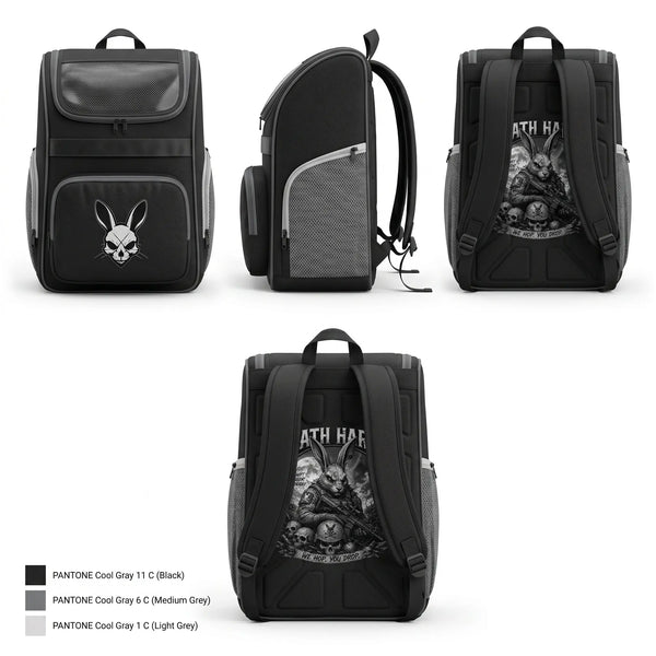 Gear Bag, Death Hares, Army, Teamtime, Team time, sublimation, custom sports apparel, team uniforms, spirit wear, spiritwear, sports uniforms, custom shirts, team store, custom team store, fundraiser sports, apparel fundraiser