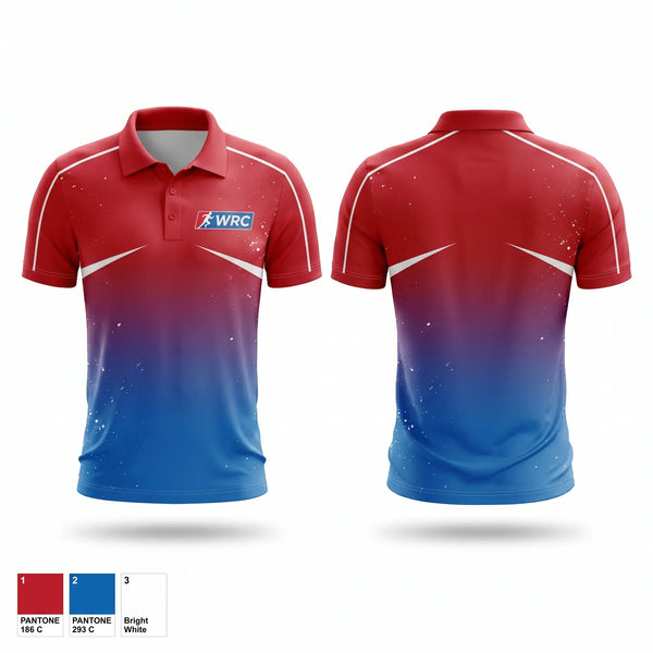 Short Sleeve Performance Polo, Wellington Runners Club, Spirit Store, Teamtime, Team time, sublimation, custom sports apparel, team uniforms, spirit wear, spiritwear, sports uniforms, custom shirts, team store, custom team store, fundraiser sports, apparel fundraiser