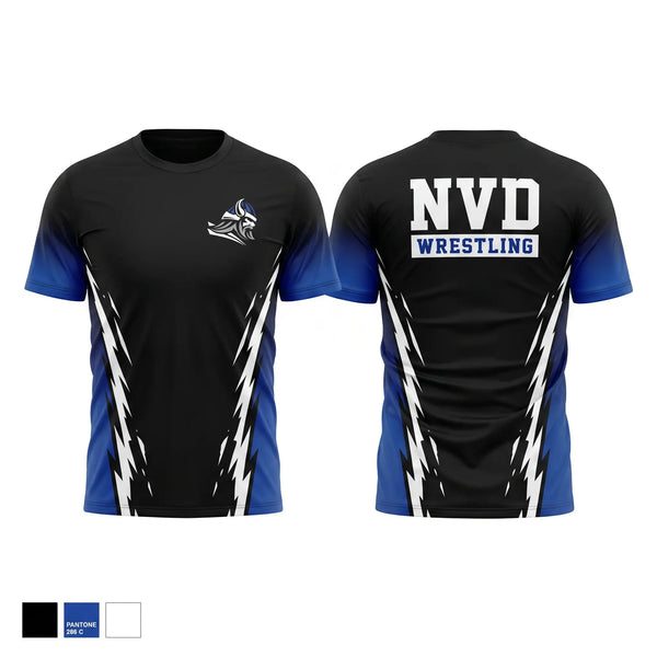 Short Sleeve Performance Shirt, Demarest, Wrestling, Teamtime, Team time, sublimation, custom sports apparel, team uniforms, spirit wear, spiritwear, sports uniforms, custom shirts, team store, custom team store, fundraiser sports, apparel fundraiser