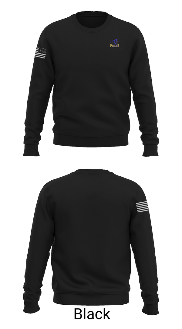 Crew Neck Sweatshirt, Parlier High School Basketball, Men's Basketball, Teamtime, Team time, sublimation, custom sports apparel, team uniforms, spirit wear, spiritwear, sports uniforms, custom shirts, team store, custom team store, fundraiser sports, apparel fundraiser