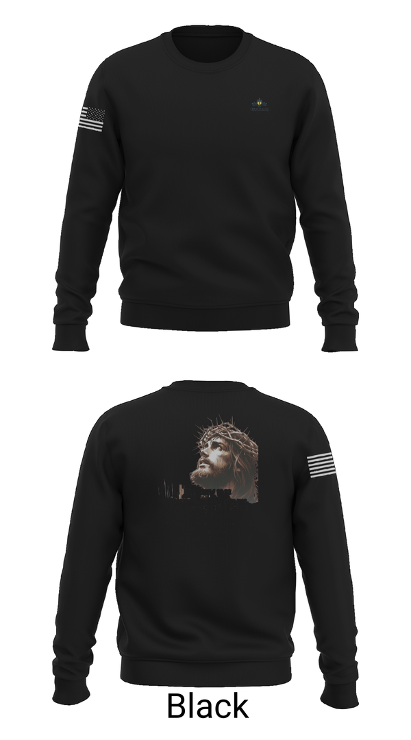 Crew Neck Sweatshirt, Homosassa Church of God, , Teamtime, Team time, sublimation, custom sports apparel, team uniforms, spirit wear, spiritwear, sports uniforms, custom shirts, team store, custom team store, fundraiser sports, apparel fundraiser