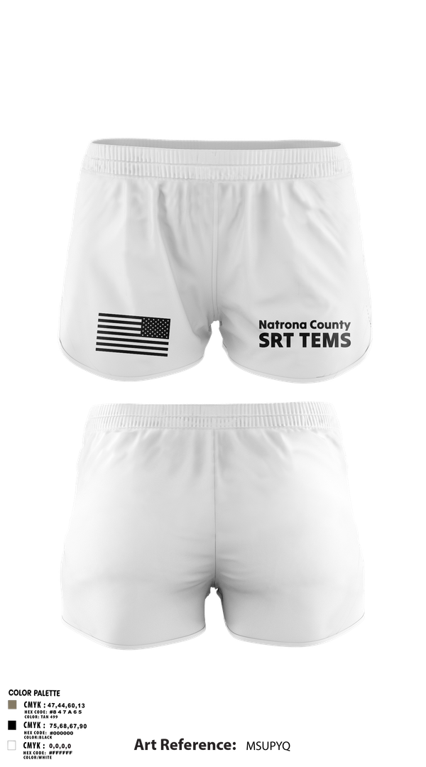 Ranger Panties, Natrona County SRT TEMS, , Teamtime, Team time, sublimation, custom sports apparel, team uniforms, spirit wear, spiritwear, sports uniforms, custom shirts, team store, custom team store, fundraiser sports, apparel fundraiser