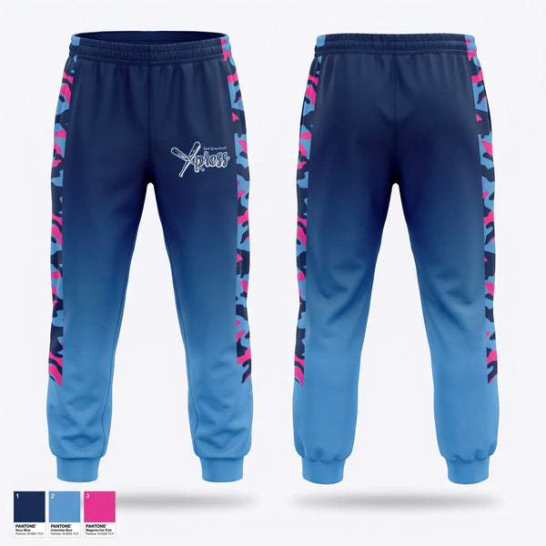 Sweatpants, EG Xpress, Softball, Teamtime, Team time, sublimation, custom sports apparel, team uniforms, spirit wear, spiritwear, sports uniforms, custom shirts, team store, custom team store, fundraiser sports, apparel fundraiser