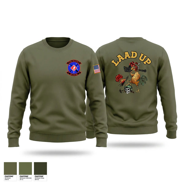 Crew Neck Sweatshirt, 3d LAAD, Marines, Teamtime, Team time, sublimation, custom sports apparel, team uniforms, spirit wear, spiritwear, sports uniforms, custom shirts, team store, custom team store, fundraiser sports, apparel fundraiser