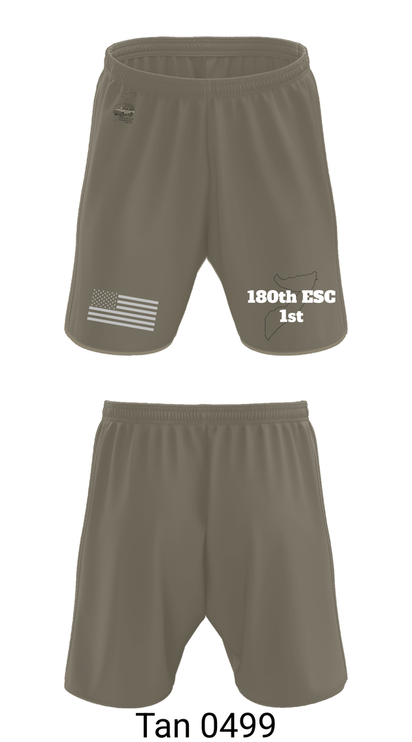 Athletic Shorts With Pockets, 180th ESC 1st, Army, Teamtime, Team time, sublimation, custom sports apparel, team uniforms, spirit wear, spiritwear, sports uniforms, custom shirts, team store, custom team store, fundraiser sports, apparel fundraiser