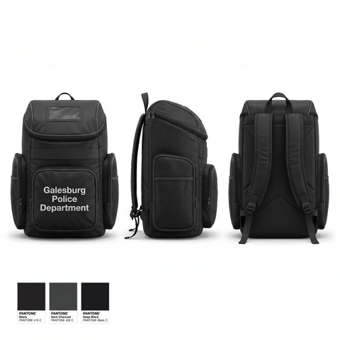Gear Bag, Galesburg Police Department, Police, Teamtime, Team time, sublimation, custom sports apparel, team uniforms, spirit wear, spiritwear, sports uniforms, custom shirts, team store, custom team store, fundraiser sports, apparel fundraiser