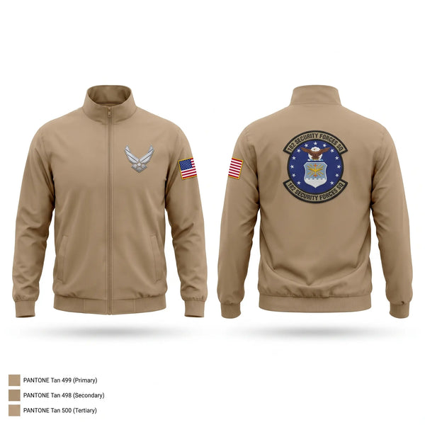 Windbreaker, 182nd Security Forces Squadron, Air Force, Teamtime, Team time, sublimation, custom sports apparel, team uniforms, spirit wear, spiritwear, sports uniforms, custom shirts, team store, custom team store, fundraiser sports, apparel fundraiser