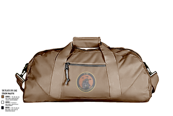 Duffle Bag, HHC 2-135th AVN REG, , Teamtime, Team time, sublimation, custom sports apparel, team uniforms, spirit wear, spiritwear, sports uniforms, custom shirts, team store, custom team store, fundraiser sports, apparel fundraiser