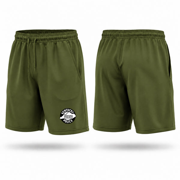 Athletic Shorts With Pockets, Kentucky State Police, Police, Teamtime, Team time, sublimation, custom sports apparel, team uniforms, spirit wear, spiritwear, sports uniforms, custom shirts, team store, custom team store, fundraiser sports, apparel fundraiser