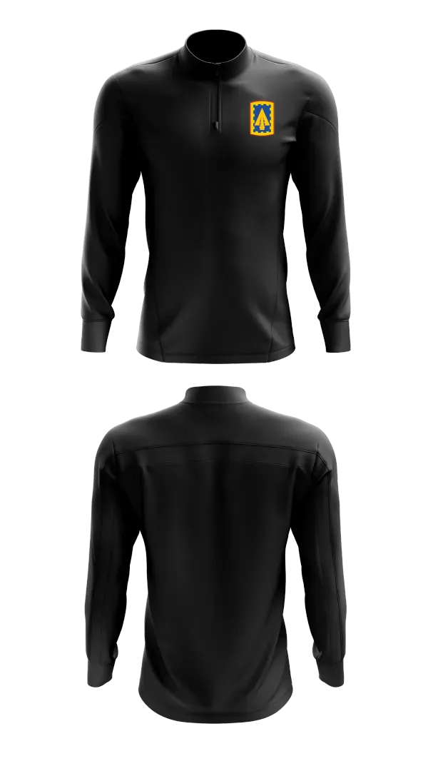 Quarter Zip Jacket, 108th Air Defense Artillery Brigade, Army, Teamtime, Team time, sublimation, custom sports apparel, team uniforms, spirit wear, spiritwear, sports uniforms, custom shirts, team store, custom team store, fundraiser sports, apparel fundraiser