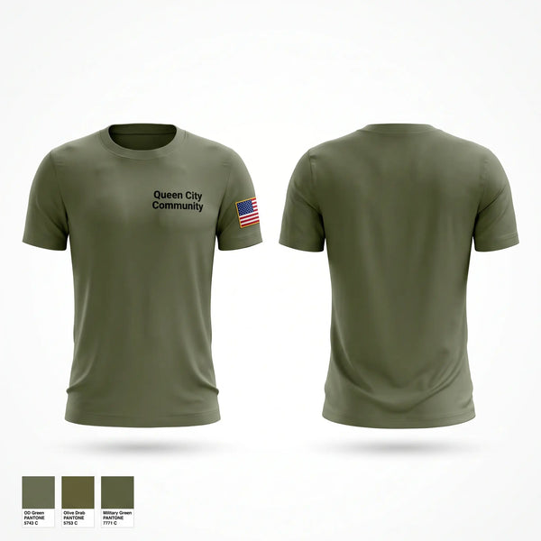 Short Sleeve Performance Shirt, Queen City Community, Fire Department, Teamtime, Team time, sublimation, custom sports apparel, team uniforms, spirit wear, spiritwear, sports uniforms, custom shirts, team store, custom team store, fundraiser sports, apparel fundraiser