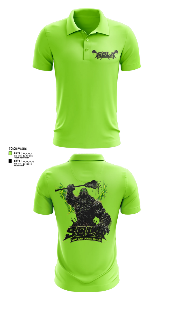 Short Sleeve Performance Polo, Sound Beach Lacrosse Academy, Men's Lacrosse, Teamtime, Team time, sublimation, custom sports apparel, team uniforms, spirit wear, spiritwear, sports uniforms, custom shirts, team store, custom team store, fundraiser sports, apparel fundraiser