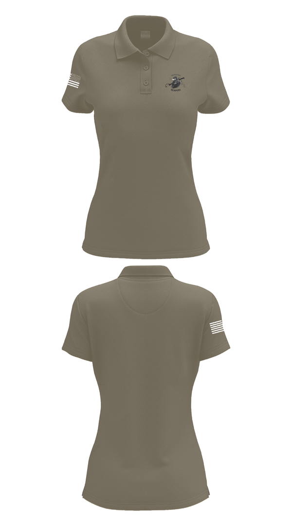 Womens Short Sleeve Performance Polo, 984 MP CO 2nd Platoon, , Teamtime, Team time, sublimation, custom sports apparel, team uniforms, spirit wear, spiritwear, sports uniforms, custom shirts, team store, custom team store, fundraiser sports, apparel fundraiser