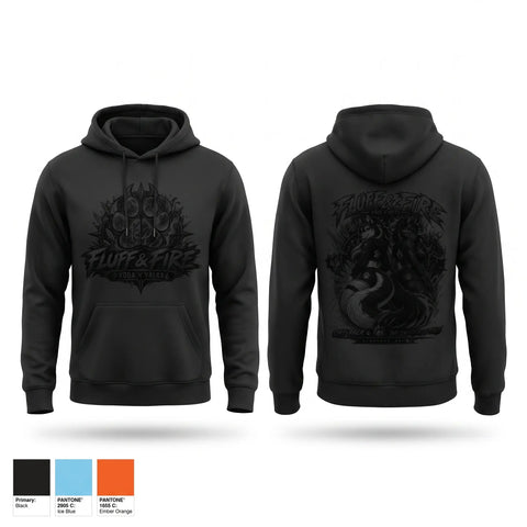 Hoodie, Fluff and fire, E-Sports, Teamtime, Team time, sublimation, custom sports apparel, team uniforms, spirit wear, spiritwear, sports uniforms, custom shirts, team store, custom team store, fundraiser sports, apparel fundraiser