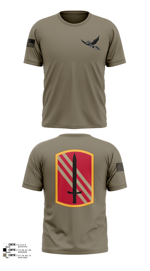 Old School Cotton Feel Shirt, 196th BDE SIG CO, , Teamtime, Team time, sublimation, custom sports apparel, team uniforms, spirit wear, spiritwear, sports uniforms, custom shirts, team store, custom team store, fundraiser sports, apparel fundraiser