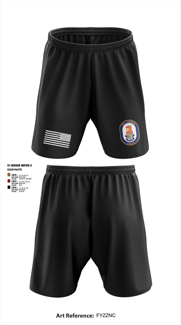 Athletic Shorts With Pockets, USS CHOSIN, , Teamtime, Team time, sublimation, custom sports apparel, team uniforms, spirit wear, spiritwear, sports uniforms, custom shirts, team store, custom team store, fundraiser sports, apparel fundraiser
