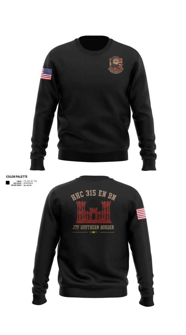Crew Neck Sweatshirt, 315, Army, Teamtime, Team time, sublimation, custom sports apparel, team uniforms, spirit wear, spiritwear, sports uniforms, custom shirts, team store, custom team store, fundraiser sports, apparel fundraiser