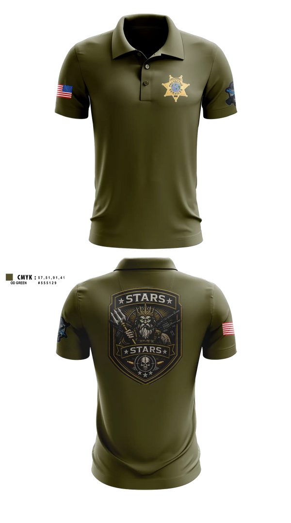 Long Sleeve Performance Polo, Ranger Services, Police, Teamtime, Team time, sublimation, custom sports apparel, team uniforms, spirit wear, spiritwear, sports uniforms, custom shirts, team store, custom team store, fundraiser sports, apparel fundraiser