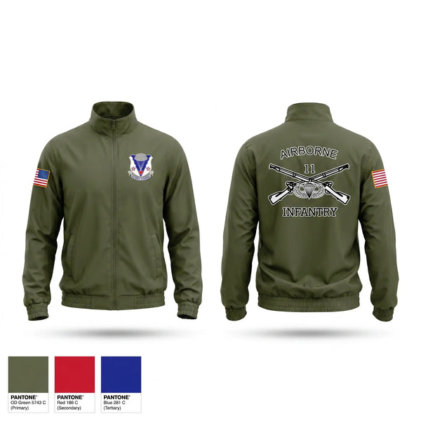 Windbreaker, A Co 2-134 IN BN ABN, National Guard, Teamtime, Team time, sublimation, custom sports apparel, team uniforms, spirit wear, spiritwear, sports uniforms, custom shirts, team store, custom team store, fundraiser sports, apparel fundraiser