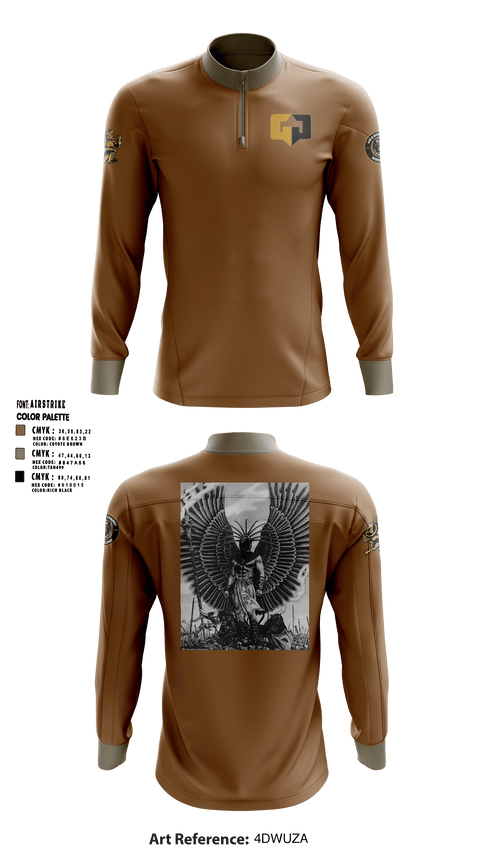 Quarter Zip Jacket, GGT Wrestling, Wrestling, Teamtime, Team time, sublimation, custom sports apparel, team uniforms, spirit wear, spiritwear, sports uniforms, custom shirts, team store, custom team store, fundraiser sports, apparel fundraiser