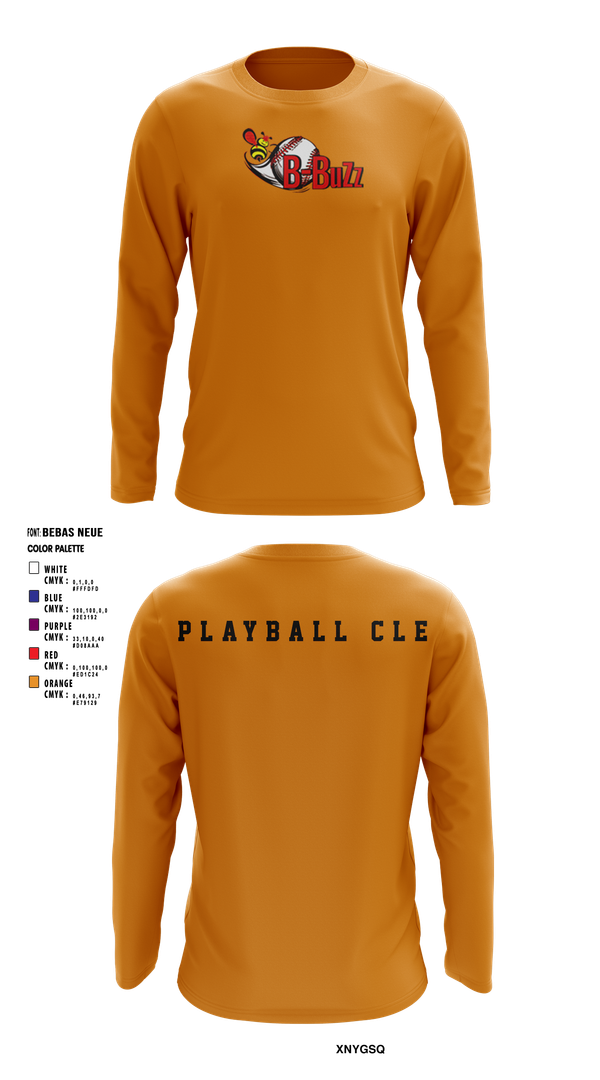 Long Sleeve Performance Shirt, B Buzz Baseball League, Baseball, Teamtime, Team time, sublimation, custom sports apparel, team uniforms, spirit wear, spiritwear, sports uniforms, custom shirts, team store, custom team store, fundraiser sports, apparel fundraiser