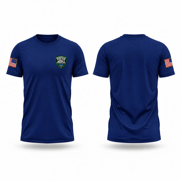 Short Sleeve Performance Shirt, Danville police, Police, Teamtime, Team time, sublimation, custom sports apparel, team uniforms, spirit wear, spiritwear, sports uniforms, custom shirts, team store, custom team store, fundraiser sports, apparel fundraiser