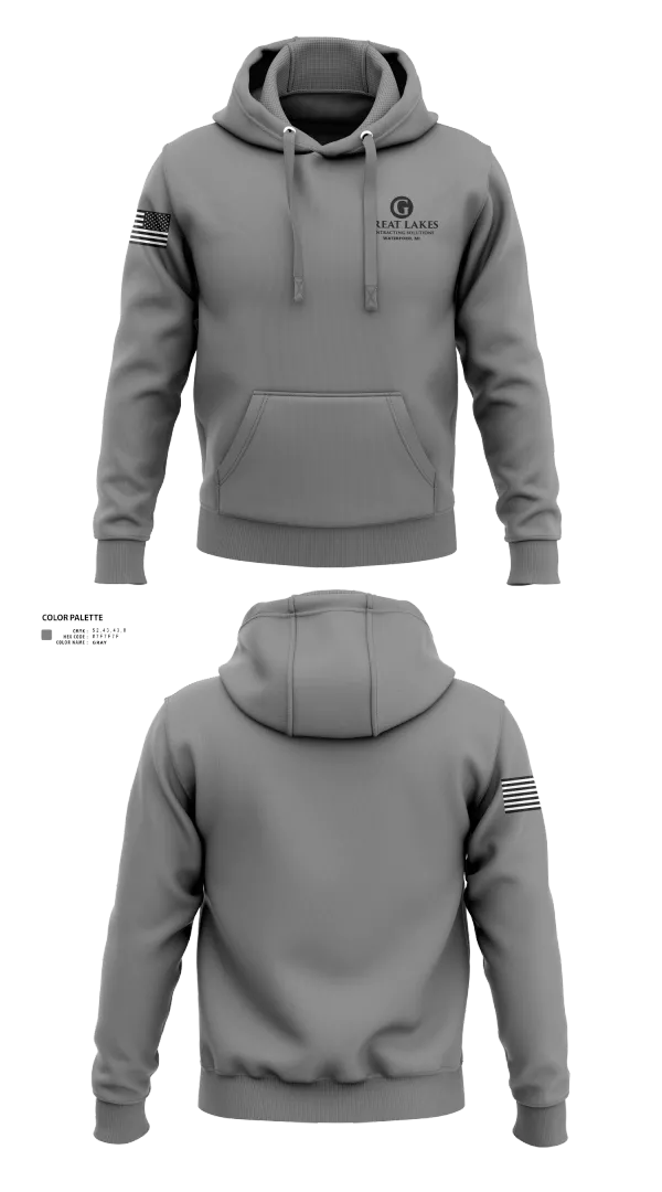 Hoodie, Great Lakes Contracting Solutions LLC, , Teamtime, Team time, sublimation, custom sports apparel, team uniforms, spirit wear, spiritwear, sports uniforms, custom shirts, team store, custom team store, fundraiser sports, apparel fundraiser
