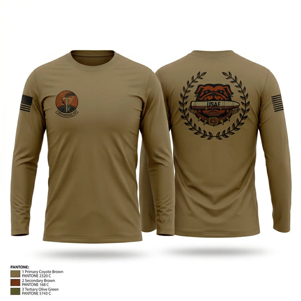Long Sleeve Performance Shirt, 12th Missile Squadron, Air Force, Teamtime, Team time, sublimation, custom sports apparel, team uniforms, spirit wear, spiritwear, sports uniforms, custom shirts, team store, custom team store, fundraiser sports, apparel fundraiser