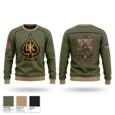 Crew Neck Sweatshirt, OutKast Rucking Club, , Teamtime, Team time, sublimation, custom sports apparel, team uniforms, spirit wear, spiritwear, sports uniforms, custom shirts, team store, custom team store, fundraiser sports, apparel fundraiser