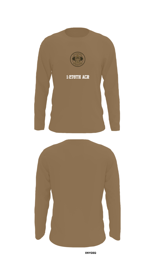 Long Sleeve Performance Shirt, 1/278th ACR, , Teamtime, Team time, sublimation, custom sports apparel, team uniforms, spirit wear, spiritwear, sports uniforms, custom shirts, team store, custom team store, fundraiser sports, apparel fundraiser