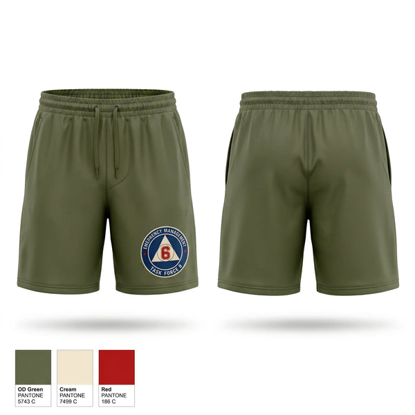 Athletic Shorts With Pockets, EMA Task Force 6, Fire Department, Teamtime, Team time, sublimation, custom sports apparel, team uniforms, spirit wear, spiritwear, sports uniforms, custom shirts, team store, custom team store, fundraiser sports, apparel fundraiser
