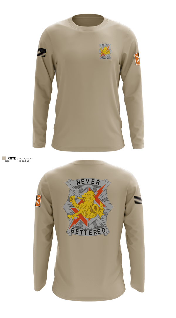 Long Sleeve Performance Shirt, 78th Signal Battalion, Army, Teamtime, Team time, sublimation, custom sports apparel, team uniforms, spirit wear, spiritwear, sports uniforms, custom shirts, team store, custom team store, fundraiser sports, apparel fundraiser