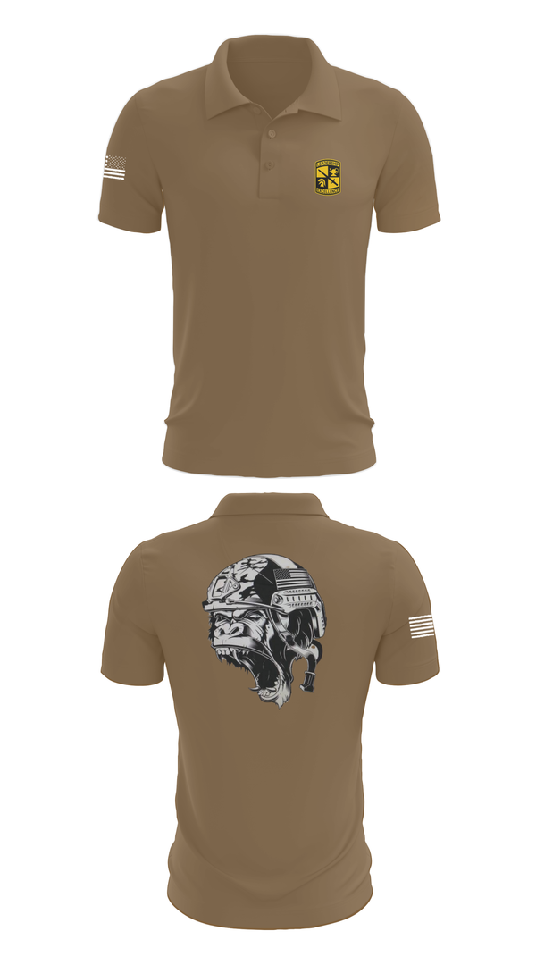 Short Sleeve Performance Polo, Gorilla battalion, , Teamtime, Team time, sublimation, custom sports apparel, team uniforms, spirit wear, spiritwear, sports uniforms, custom shirts, team store, custom team store, fundraiser sports, apparel fundraiser