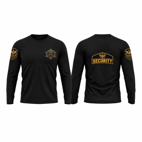 Long Sleeve Performance Shirt, Starr Security, Police, Teamtime, Team time, sublimation, custom sports apparel, team uniforms, spirit wear, spiritwear, sports uniforms, custom shirts, team store, custom team store, fundraiser sports, apparel fundraiser