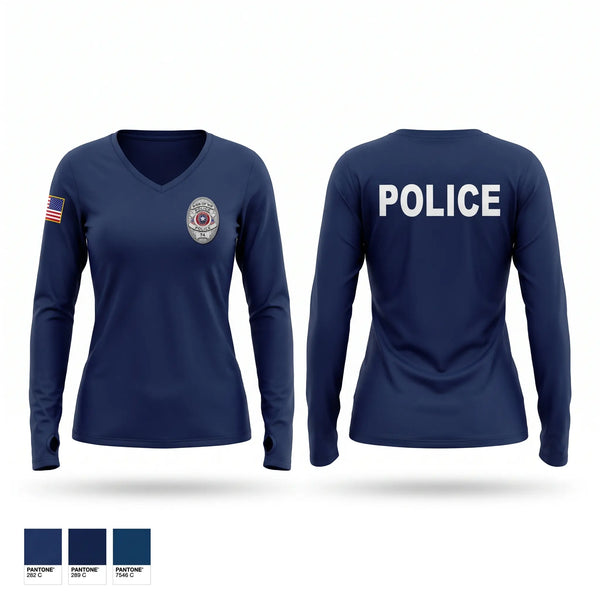 Old School Cotton Feel Shirt, Palm Valley Police Department, Police, Teamtime, Team time, sublimation, custom sports apparel, team uniforms, spirit wear, spiritwear, sports uniforms, custom shirts, team store, custom team store, fundraiser sports, apparel fundraiser