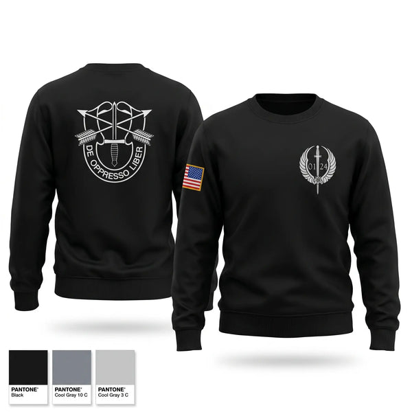 Crew Neck Sweatshirt, ODA 0124, Army, Teamtime, Team time, sublimation, custom sports apparel, team uniforms, spirit wear, spiritwear, sports uniforms, custom shirts, team store, custom team store, fundraiser sports, apparel fundraiser