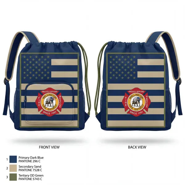 Gear Bag, Wellington Fire District, Fire Department, Teamtime, Team time, sublimation, custom sports apparel, team uniforms, spirit wear, spiritwear, sports uniforms, custom shirts, team store, custom team store, fundraiser sports, apparel fundraiser
